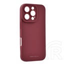 Roar Apple iPhone 16 Pro Roar luna szilikon telefonvédő (ultravékony, matt, kameravédő, wireless) bordó
