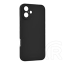 Roar Apple iPhone 16 Roar luna szilikon telefonvédő (ultravékony, matt, kameravédő, wireless) fekete