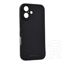 Roar Apple iPhone 17 luna szilikon telefonvédő (ultravékony, matt, kameravédő, wireless) fekete