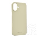 Roar Apple iPhone 17 space szilikon telefonvédő (matt, prémium) bézs