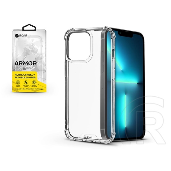 Roar Armor Gel szilikon hátlap (Apple iPhone 13 Pro Max, transparent)