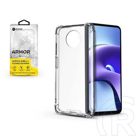 Roar Armor Gel szilikon hátlap Xiaomi Redmi Note 9T 5G, átlátszó)