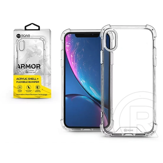 Roar Armor Gel szilikon tok (Apple iPhone XR, átlátszó)