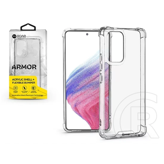 Roar Armor Gel szilikon tok (Samsung A536U Galaxy A53 5G, átlátszó)