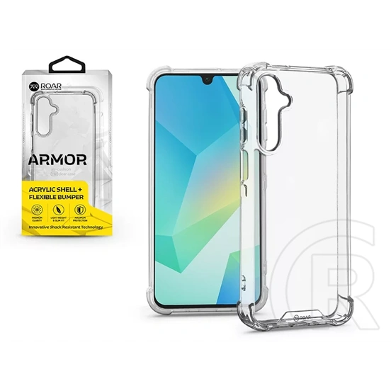 Roar Armor Gel szilikon tok (Samsung SM-A165 Galaxy A16 4G/A16 5G, átlátszó)