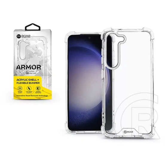 Roar Armor Gel szilikon tok (Samsung SM-S911 Galaxy S23, átlátszó)