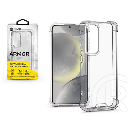 Roar Armor Gel szilikon tok (Samsung SM-S921 Galaxy S24, átlátszó)