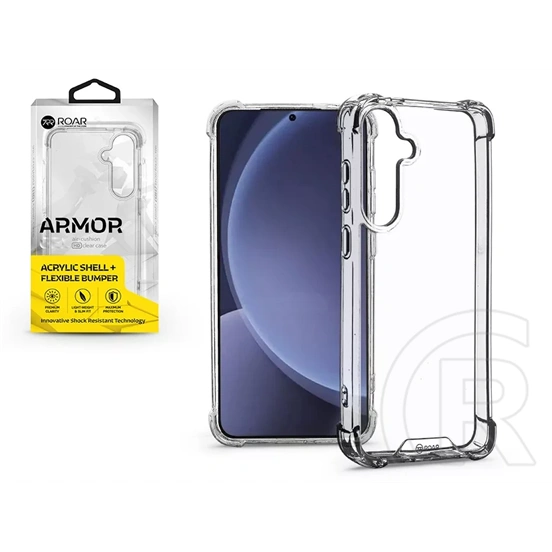 Roar Armor Gel szilikon tok (Samsung SM-S936 Galaxy S25+, átlátszó)