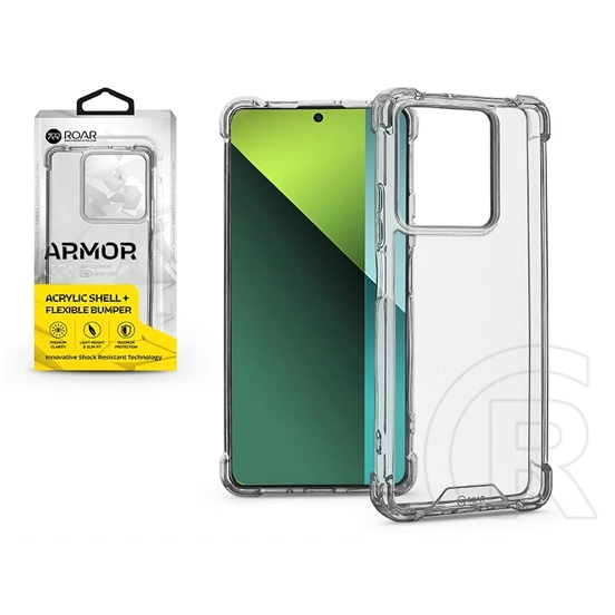Roar Armor Gel szilikon tok (Xiaomi Redmi Note 13 Pro 5G/Poco X6 5G, átlátszó)