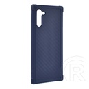 Roar CARBON ARMOR Samsung Galaxy Note 10 (SM-N970F) szilikon telefonvédő (közepesen ütésálló, karbon minta) kék