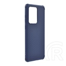 Roar CARBON ARMOR Samsung Galaxy S20 Ultra (SM-G988B) szilikon telefonvédő (közepesen ütésálló, karbon minta) kék