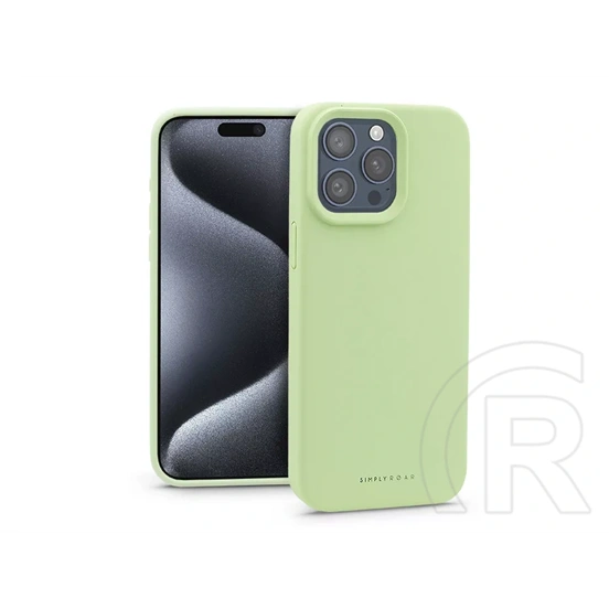 Roar Cloud Skin szilikon tok (Apple iPhone 15 Pro Max, zöld)