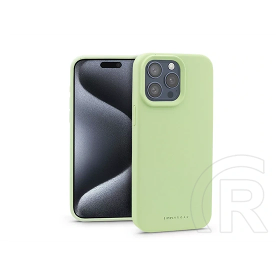 Roar Cloud Skin szilikon tok (Apple iPhone 15 Pro, zöld)
