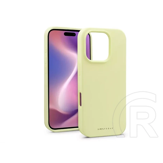 Roar Cloud Skin szilikon tok (Apple iPhone 16 Pro, sárga)