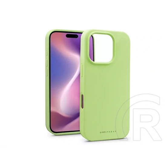 Roar Cloud Skin szilikon tok (Apple iPhone 16 Pro, zöld)