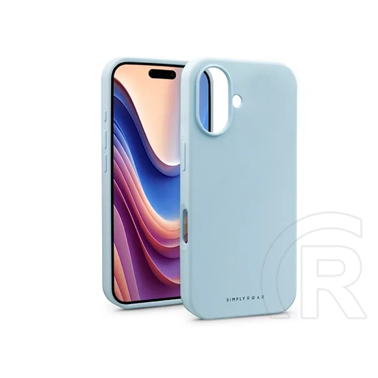 Roar Cloud Skin szilikon tok (Apple iPhone 16+, kék)