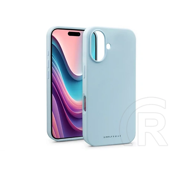 Roar Cloud Skin szilikon tok (Apple iPhone 16, kék)