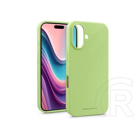 Roar Cloud Skin szilikon tok (Apple iPhone 16, zöld)