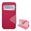 Roar FANCY DIARY LG G5 (H850)  tok álló (Flip, oldalra nyíló, textil minta) rózsaszín
