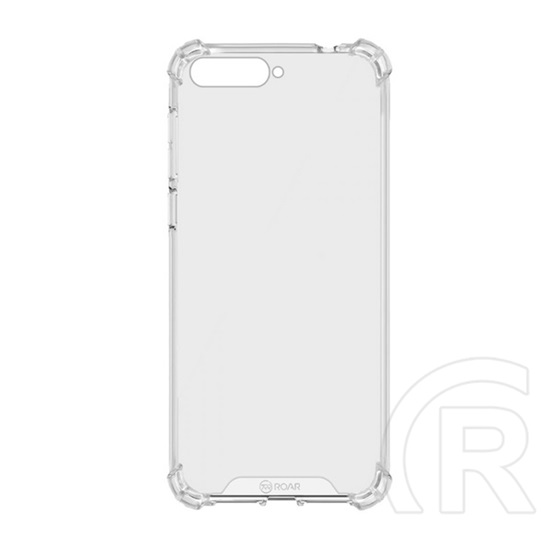 Roar JELLY ARMOR műanyag telefonvédő ( Huawei Y6 (2018) szilikon keret, közepesen ütésálló) átlátszó