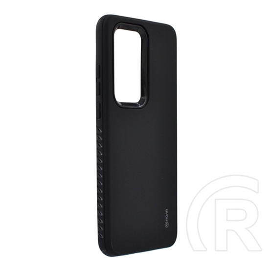 Roar Rico Armor Huawei P40 Pro szilikon telefonvédő (közepesen ütésálló, műanyag hátlap, matt) fekete