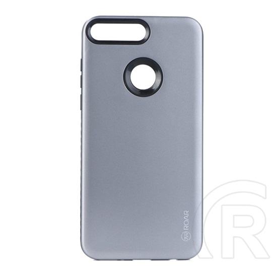 Roar Rico Armor Huawei Y6 Prime (2018) szilikon telefonvédő (közepesen ütésálló, műanyag hátlap, matt) szürke