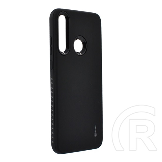 Roar Rico Armor Huawei Y6p szilikon telefonvédő (közepesen ütésálló, műanyag hátlap, matt) fekete