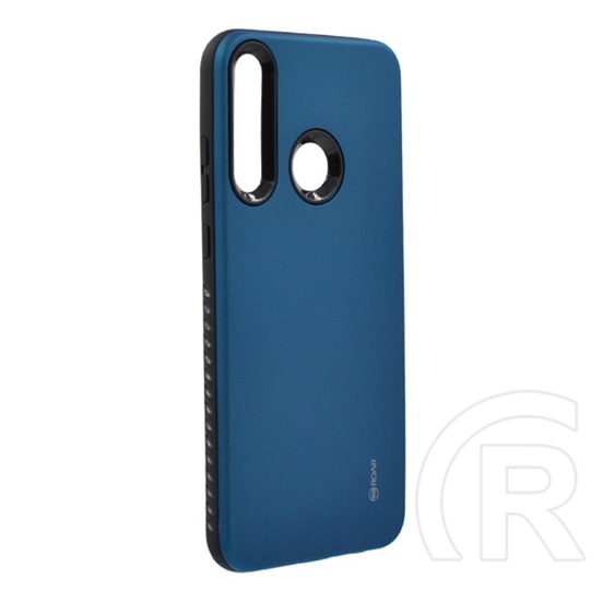 Roar Rico Armor Huawei Y6p szilikon telefonvédő (közepesen ütésálló, műanyag hátlap, matt) sötétkék