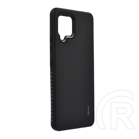 Roar Rico Armor Samsung Galaxy A42 (SM-A425F) szilikon telefonvédő (közepesen ütésálló, műanyag hátlap, matt) fekete
