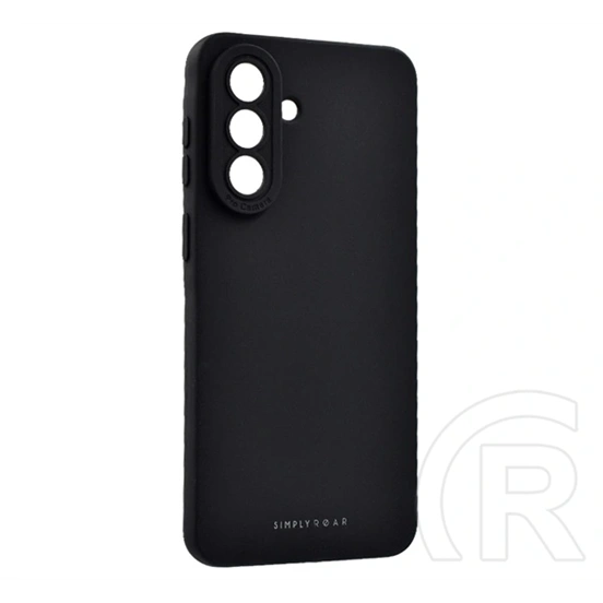 Roar Samsung A57 5G luna szilikon telefonvédő (ultravékony, matt, kameravédő, wireless) fekete