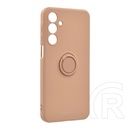 Roar Samsung Galaxy A16 5G (SM-A166)  amber szilikon telefonvédő (tartógyűrű, mágneses, kameravédő) rózsaszín