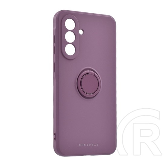 Roar Samsung Galaxy A36 5G (SM-A366) amber szilikon telefonvédő (tartógyűrű, mágneses, kameravédő) lila