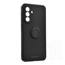 Roar Samsung Galaxy A56 5G (SM-A566) amber szilikon telefonvédő (tartógyűrű, mágneses, kameravédő) fekete