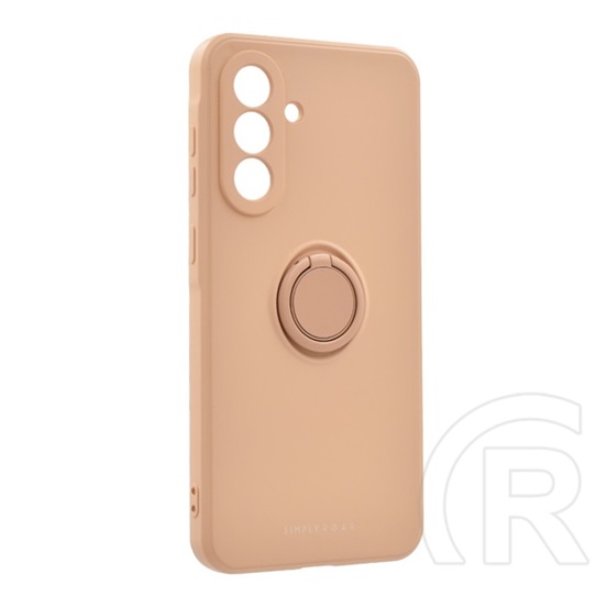 Roar Samsung Galaxy A56 5G (SM-A566) amber szilikon telefonvédő (tartógyűrű, mágneses, kameravédő) rózsaszín