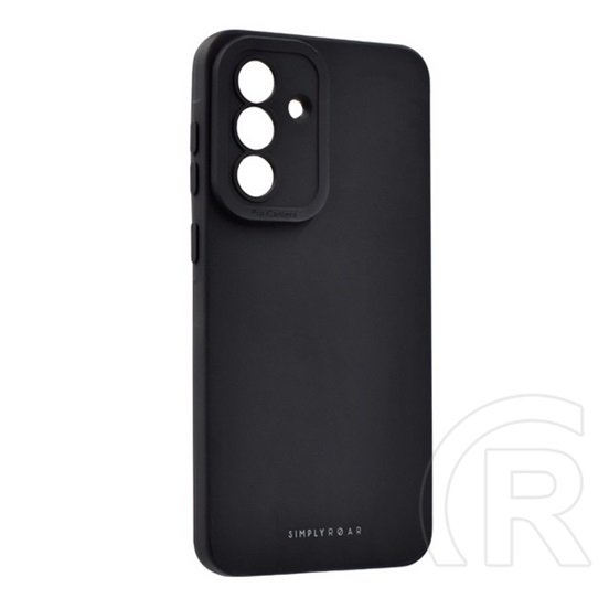 Roar Samsung Galaxy A56 5G (SM-A566) luna szilikon telefonvédő (ultravékony, matt, kameravédő, wireless) fekete