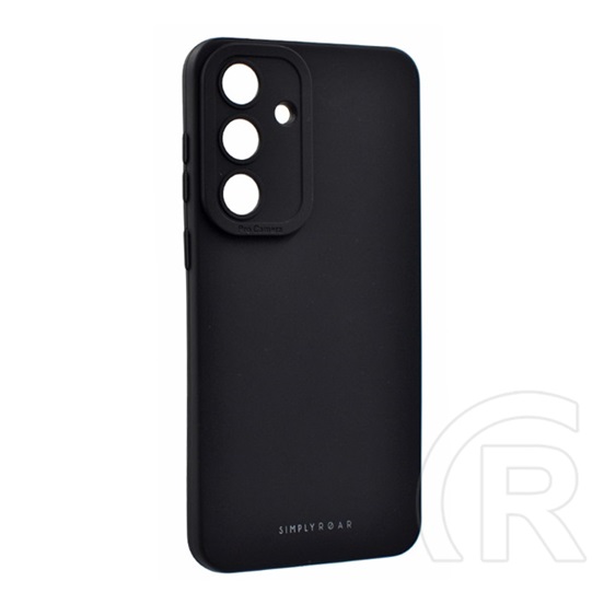 Roar Samsung Galaxy S25 FE (SM-S731) luna szilikon telefonvédő (ultravékony, matt, kameravédő, wireless) fekete