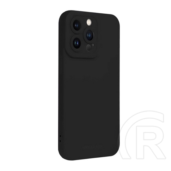 Roar Samsung Galaxy S26 (SM-S942) luna szilikon védő (ultravékony, matt, kameravédő, wireless) fekete