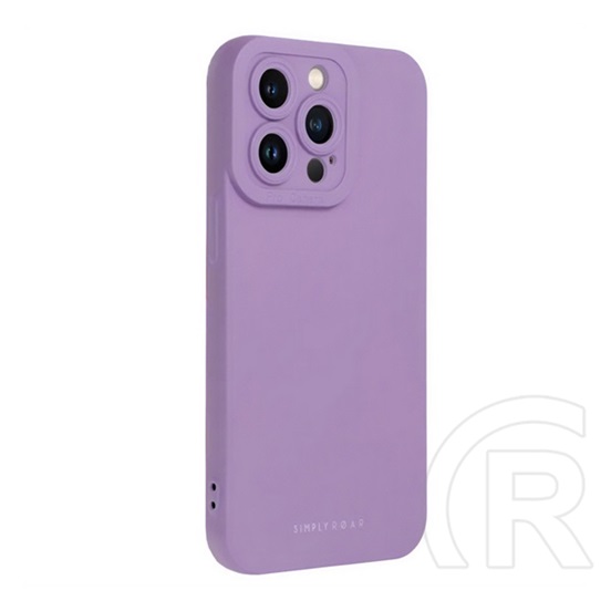 Roar Samsung Galaxy S26 Ultra (SM-S948) szilikon védő (ultravékony, matt, kameravédő, wireless) lila