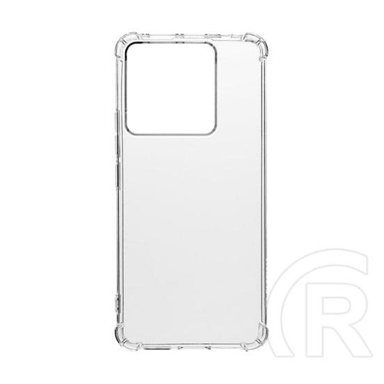 Roar Xiaomi Redmi Note 13 5G jelly armor műanyag telefonvédő (szilikon keret, ütésállóság, légpárnás sarok) átlátszó