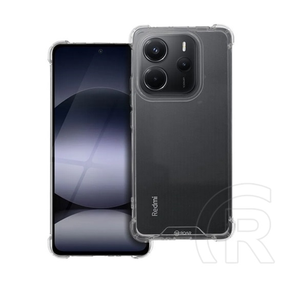 Roar Xiaomi Redmi Note 14 5G jelly armor szilikon telefonvédő (ütésállóság, légpárnás sarok) átlátszó