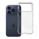 Roar iPhone 18 Pro  jelly armor szilikon telefonvédő (ütésállóság, légpárnás sarok) átlátszó