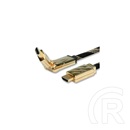 Roline HDMI kábel (Premium, 360° csatlakozó, M/M, 2,0 m)