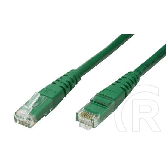Roline UTP CAT6 patch kábel 2 m (zöld)