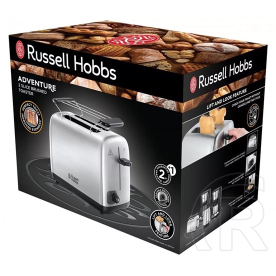 Russell Hobbs 24080-56 Adventure kenyérpirító (ezüst)