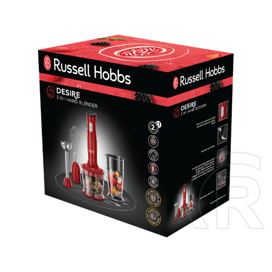Russell Hobbs 24700-56 Desire 3in1 botmixer (piros)