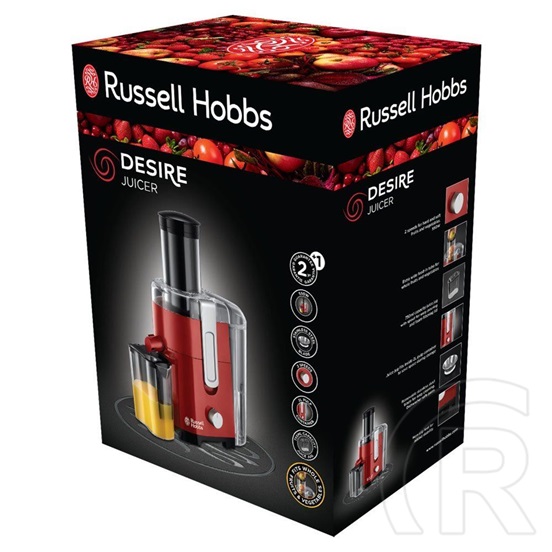 Russell Hobbs 24740-56 Desire gyümölcscentrifuga (piros)