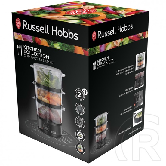 Russell Hobbs 26530-56 Kitchen Collection kompakt pároló és rizsfőző