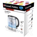 Russell Hobbs Clarity 20760-57 üveg vízforraló (ezüst)