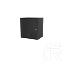 S-Link Rackszekrény - 12U 19" fali (540x400mm, Flatpack, fekete)