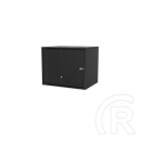 S-Link Rackszekrény - 9U 19" fali (400x530x400mm, Flatpack, fekete)